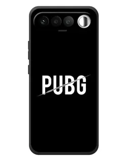 Чехол для RealMe 16 5G с картинкой «PUBG — белый логотип»