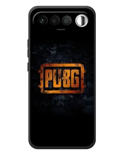 Чехол для RealMe 16 5G с картинкой «PUBG — золотой логотип»
