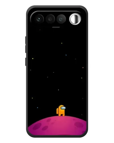Чехол для RealMe 16 5G с картинкой «Одинокий герой на планете»