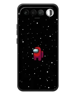 Чехол для RealMe 16 5G с картинкой «Красный Among Us»