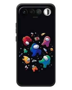 Чехол для RealMe 16 5G с картинкой «Among Us космос»