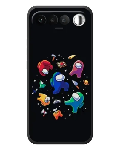 Чехол для RealMe 16 5G с картинкой «Among Us космос»