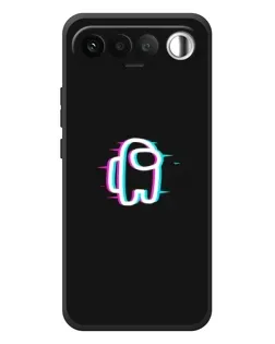 Чехол для RealMe 16 5G с картинкой «Among Us неон»