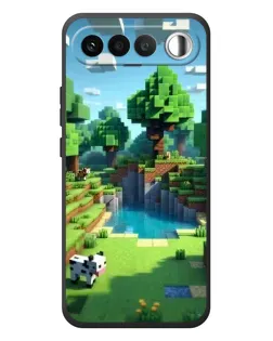 Чохол для RealMe 16 5G з картинкою «Minecraft літній день»
