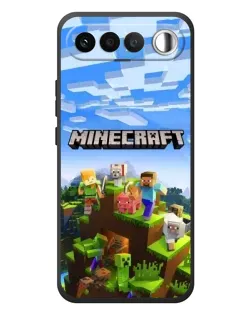 Чохол для RealMe 16 5G з картинкою «Minecraft класичний світ»