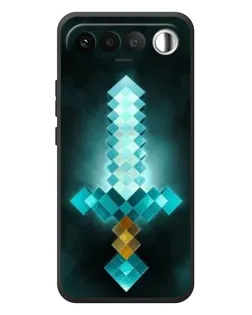 Чохол для RealMe 16 5G з картинкою «Алмазний меч неон»