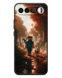 Чохол для RealMe 16 5G з картинкою «Стів у лісі»