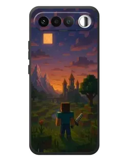 Чохол для RealMe 16 5G з картинкою «Стів біля вежі»