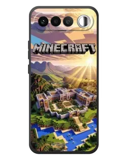 Чохол для RealMe 16 5G з картинкою «Minecraft панорама»