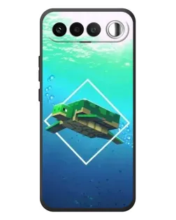 Чохол для RealMe 16 5G з картинкою «Черепаха Minecraft»