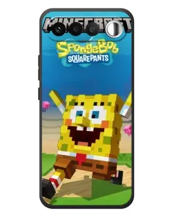 Чохол для RealMe 16 5G з картинкою «Губка Боб Minecraft»