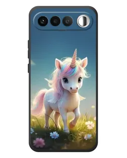 Чехол для RealMe 16 5G с картинкой «Единорог на поляне» Чехол для RealMe 16 5G с картинкой «Единорог на поляне»