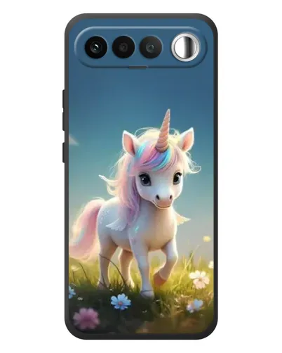 Чехол для RealMe 16 5G с картинкой «Единорог на поляне» Чехол для RealMe 16 5G с картинкой «Единорог на поляне»