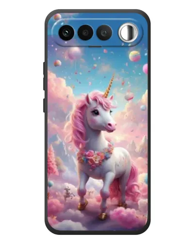 Чехол для RealMe 16 5G с картинкой «Единорог среди облаков» Чехол для RealMe 16 5G с картинкой «Единорог среди облаков»