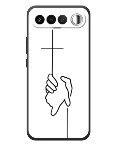 Чехол для RealMe 16 5G с картинкой «Рука держит»