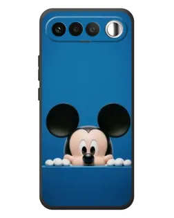 Чехол для RealMe 16 5G с картинкой «Микки выглядывает»