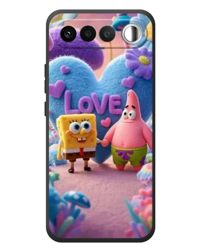 Чехол для RealMe 16 5G с картинкой «Губка Боб Патрик»