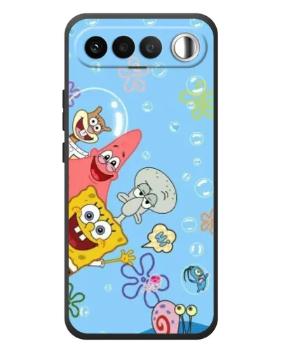 Чехол для RealMe 16 5G с картинкой «Веселые пузырьки»