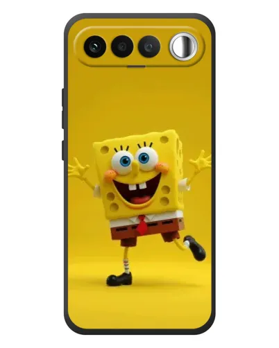 Чехол для RealMe 16 5G с картинкой «Позитивный Губка Боб»