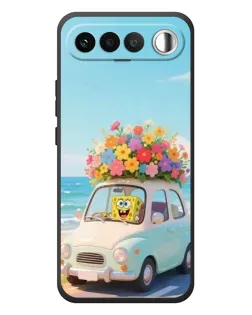 Чехол для RealMe 16 5G с картинкой «Автомобильное путешествие»
