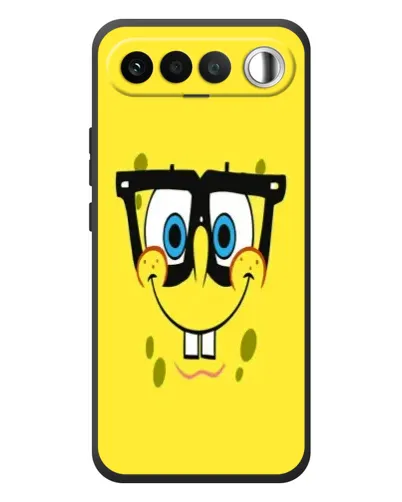 Чехол для RealMe 16 5G с картинкой «Минималистичный Спанч Боб» Чехол для RealMe 16 5G с картинкой «Минималистичный Спанч Боб»