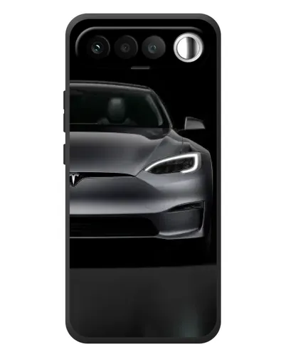 Чехол для RealMe 16 5G с картинкой «Tesla Model S Look»
