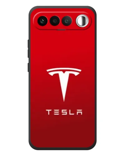 Чехол для RealMe 16 5G с картинкой «Tesla Red Classic»