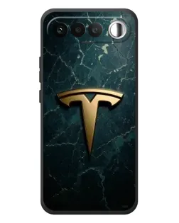 Чехол для RealMe 16 5G с картинкой «Мраморная Tesla Gold»