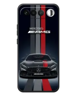 Чохол для RealMe 16 5G з картинкою «Mercedes — білий карбон»