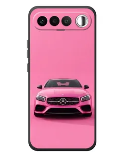 Чехол для RealMe 16 5G с картинкой «Розовый Mercedes AMG» Чехол для RealMe 16 5G с картинкой «Розовый Mercedes AMG»