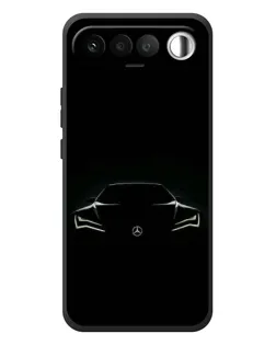 Чехол для RealMe 16 5G с картинкой «Mercedes — силуэт авто» Чехол для RealMe 16 5G с картинкой «Mercedes — силуэт авто»