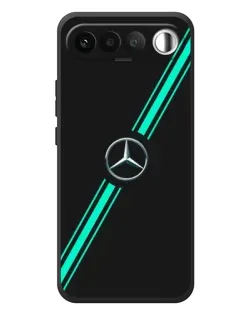 Чехол для RealMe 16 5G с картинкой «Спортивные линии Mercedes» Чехол для RealMe 16 5G с картинкой «Спортивные линии Mercedes»