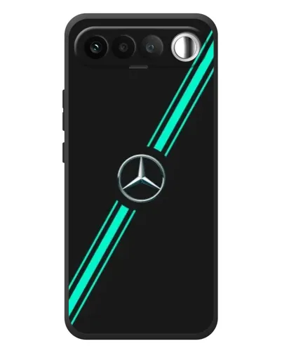 Чехол для RealMe 16 5G с картинкой «Спортивные линии Mercedes» Чехол для RealMe 16 5G с картинкой «Спортивные линии Mercedes»