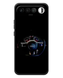 Чохол для RealMe 16 5G з картинкою «Салон Audi — кермо»