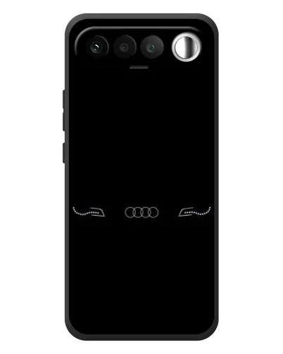 Чехол для RealMe 16 5G с картинкой «Audi — световой подпись» Чехол для RealMe 16 5G с картинкой «Audi — световой подпись»