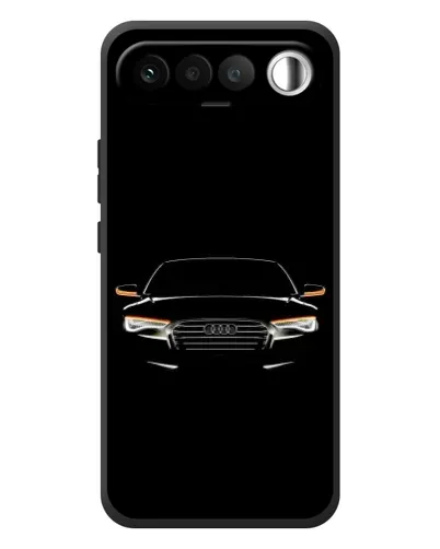 Чехол для RealMe 16 5G с картинкой «Audi — ночной контур» Чехол для RealMe 16 5G с картинкой «Audi — ночной контур»