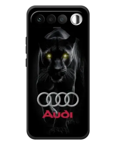 Чехол для RealMe 16 5G с картинкой «Пантера и Audi» Чехол для RealMe 16 5G с картинкой «Пантера и Audi»