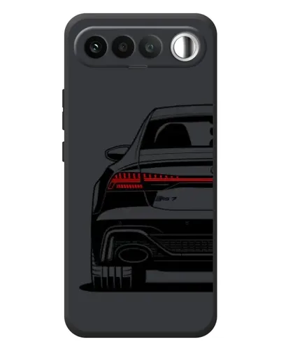 Чехол для RealMe 16 5G с картинкой «Задняя часть Audi — арт» Чехол для RealMe 16 5G с картинкой «Задняя часть Audi — арт»