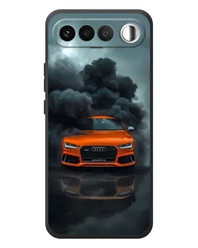 Чехол для RealMe 16 5G с картинкой «Audi в облаках дыма» Чехол для RealMe 16 5G с картинкой «Audi в облаках дыма»