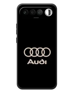 Чехол для RealMe 16 5G с картинкой «Audi — золотой логотип»