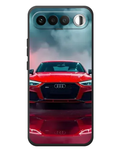 Чехол для RealMe 16 5G с картинкой «Audi RS — красный стиль» Чехол для RealMe 16 5G с картинкой «Audi RS — красный стиль»