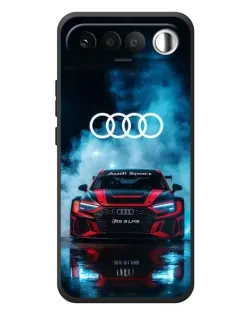 Чехол для RealMe 16 5G с картинкой «Audi Sport — неон»