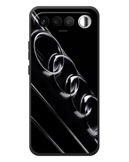 Чехол для RealMe 16 5G с картинкой «Audi — абстрактные кольца»