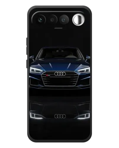 Чехол для RealMe 16 5G с картинкой «Audi — ночное отражение» Чехол для RealMe 16 5G с картинкой «Audi — ночное отражение»