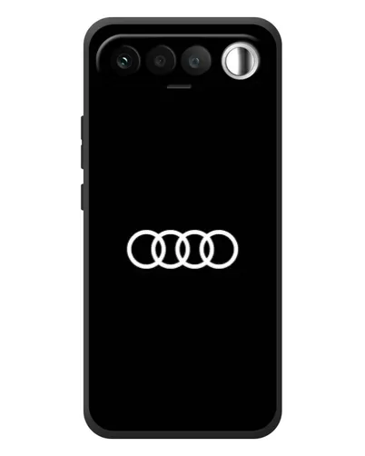 Чехол для RealMe 16 5G с картинкой «Audi White Logo» Чехол для RealMe 16 5G с картинкой «Audi White Logo»