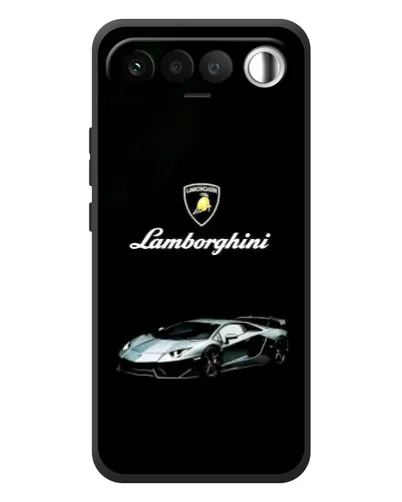 Чехол для RealMe 16 5G с картинкой «Логотип Lamborghini классика»