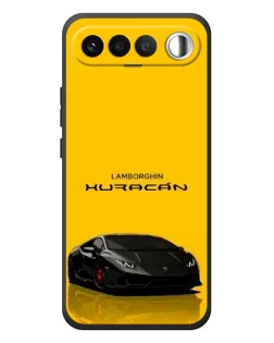 Чохол для RealMe 16 5G з картинкою «Lamborghini Huracan чорний»