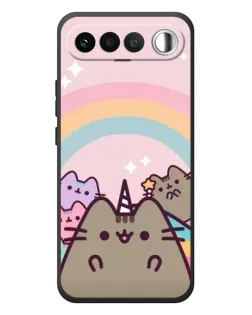 Чехол для RealMe 16 5G с картинкой «Единорог Pusheen»