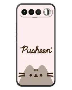 Чехол для RealMe 16 5G с картинкой «Pusheen логотип»
