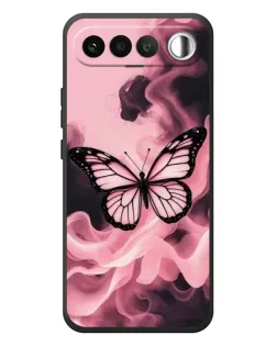Чехол для RealMe 16 5G с картинкой «Бабочка в дыму»